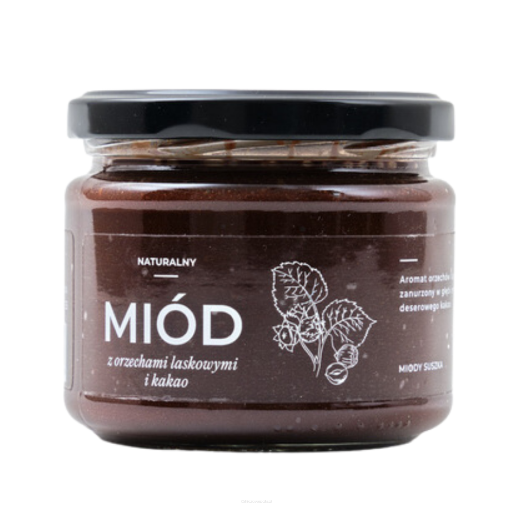 MIÓD Z CZARNĄ PORZECZKĄ 350g Miody SUSZKA