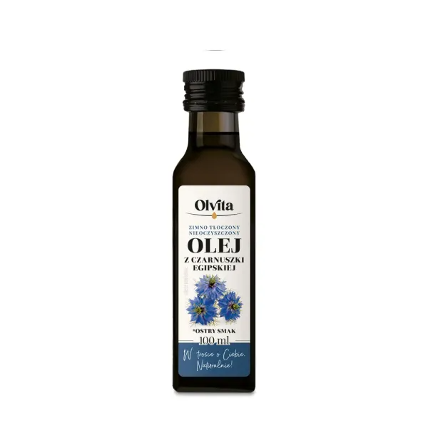 Olej z Czarnuszki Tłoczony w Polsce 100 ml – Olvita