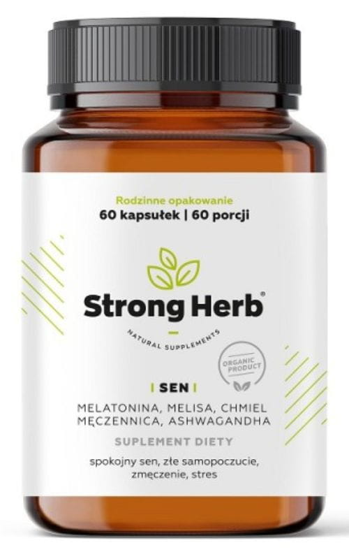 Na lepszy SEN 60 kaps. Strong Herb