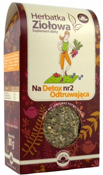 HERBATA DETOX NR2 80g NATURA VITA