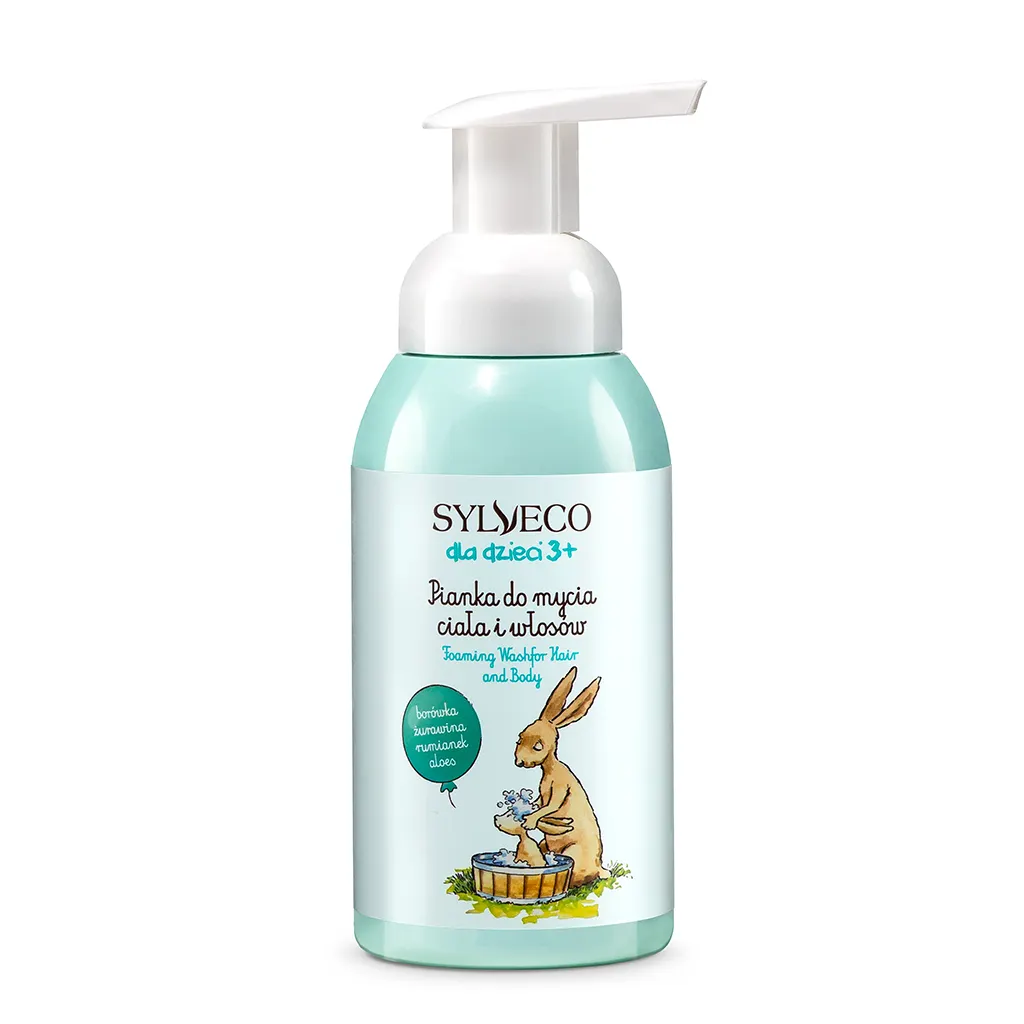 SYLVECO dla dzieci 3+ Pianka do mycia ciała i włosów