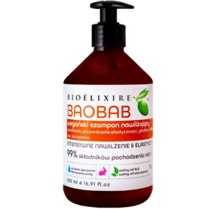 BIOELIXIR BAOBAB SZAMPON 500ml VEGAN