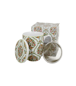 Kubek z zaparzaczem FIORI 360ml DUO