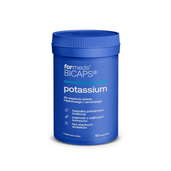 Bicaps Potassium Cytrynian Potasu 360 mg (60 kaps) Formeds