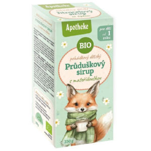 SYROP DLA DZIECI Z TYMIANKU I DZIKIEJ RÓŻY OD 1 ROKU BIO 250 g – APOTHEKE