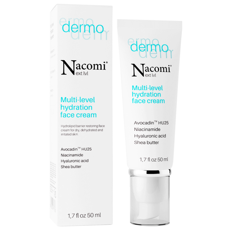 Nacomi Next Level Dermo Wielopoziomowy Krem Intensywnie Nawilżający 50ml