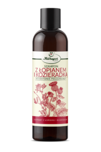 Szampon Z ŁOPIANEM I KOZIERADKĄ 250ml Herbapol