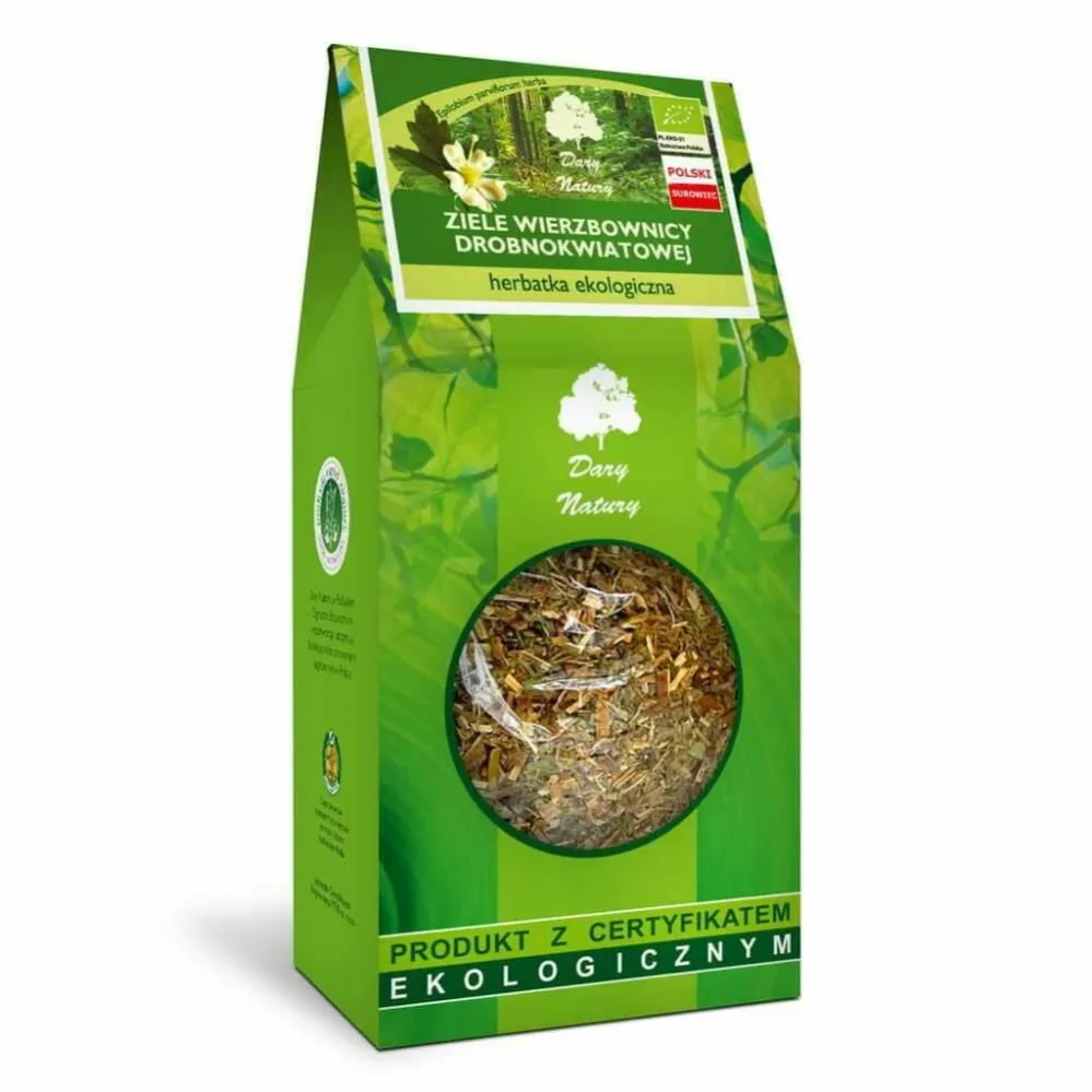 Ziele Wierzbownicy Drobnokwiatowej Eko 200 g – Dary Natury