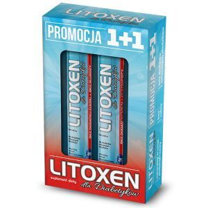 Xenico Pharma LITOXEN Zestaw 1+1 Elektrolity Nawodnienie Sód 2×20 tabl