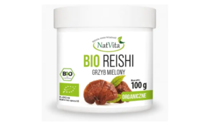 Bio Grzyb Reishi proszek 100g Natvita