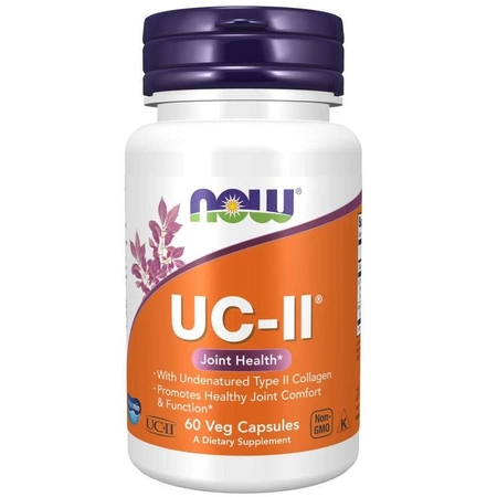 Kolagen UC-II Niezdenaturowany TYP 2  40mg 60kaps NOW Foods
