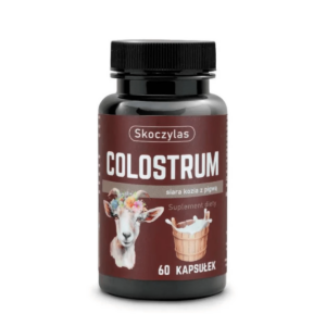 Colostrum – siara kozia z pigwą – suplement diety – 60 kapsułek – Skoczylas