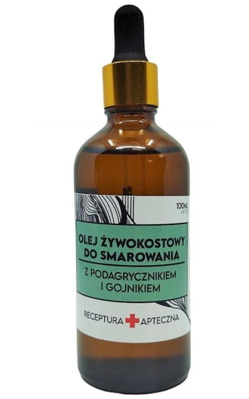 Olej żywokostowy z podagrycznikiem i gojnikiem 100ml BJK BIO