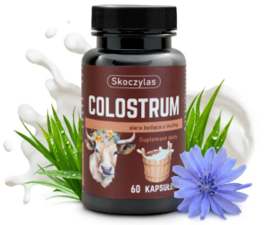 COLOSTRUM siara bydlęca z inuliną 60kaps Skoczylas