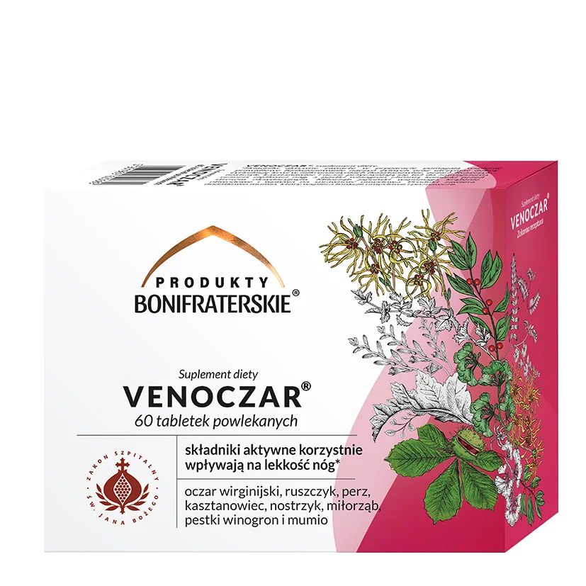 VENOCZAR 60 TABL Produkty Bonifaterskie