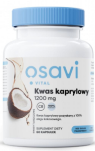 Osavi Kwas kaprylowy 1200 mg (60 kapsułek)