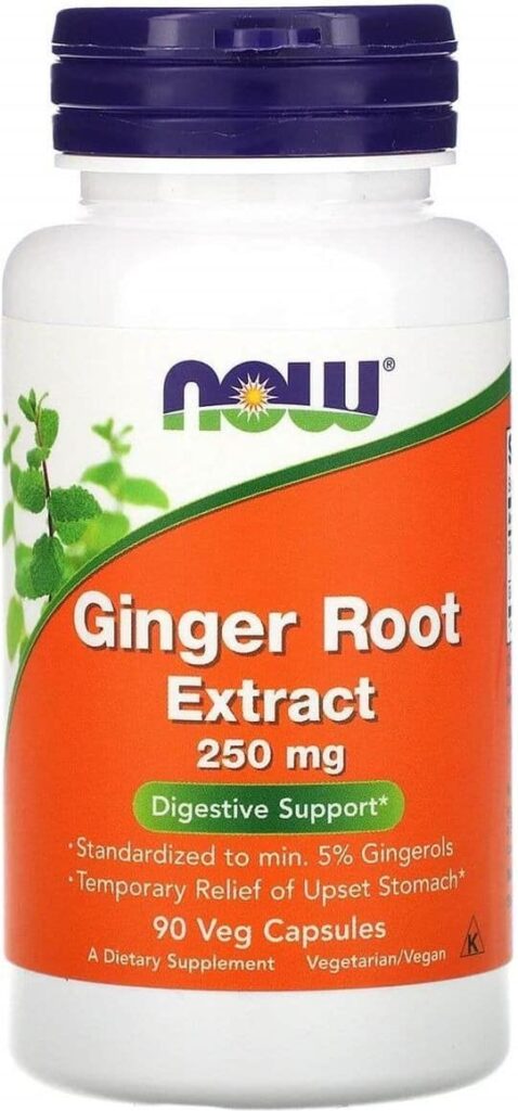 Ginger Root 550Mg 90Kaps. Now Foods