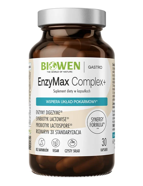 EnzyMax Complex+ – 30 kaps. Biowen