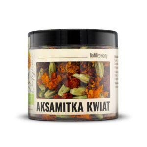 Aksamitka kwiat liofilizowany EKO 50 g Dary Natury