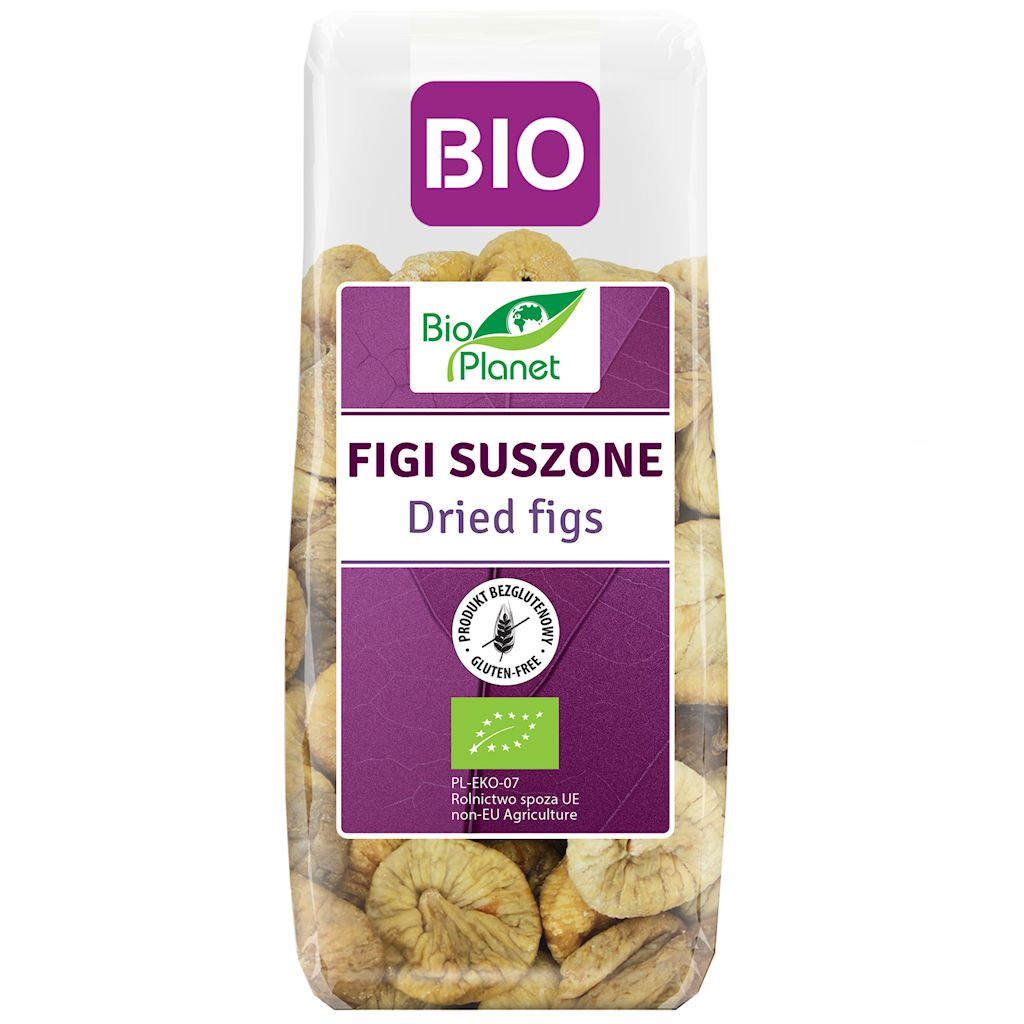 Figi suszone bezglutenowe BIO, 150 g Bio Planet