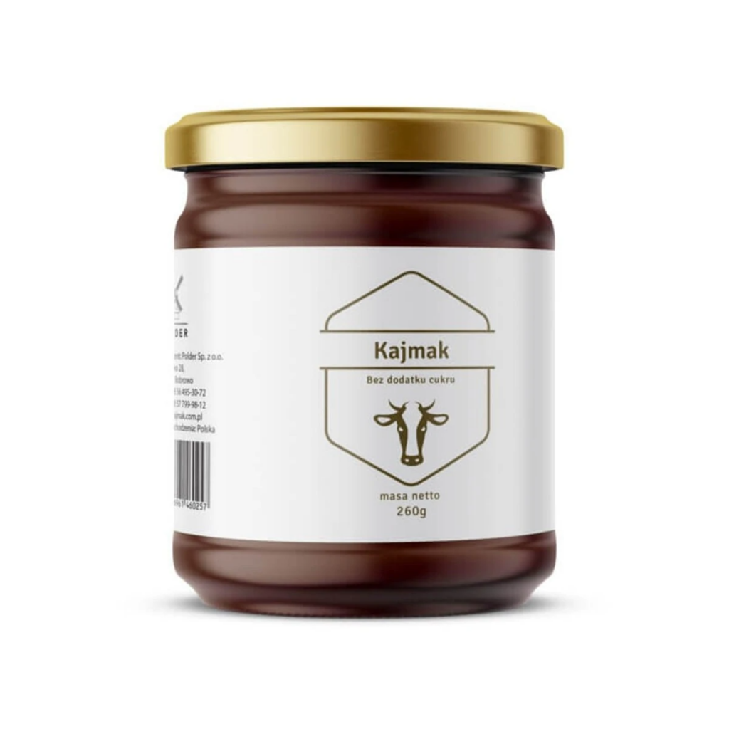 Polder Kajmak Bez Dodatku Cukru z Erytrytolem 250 g