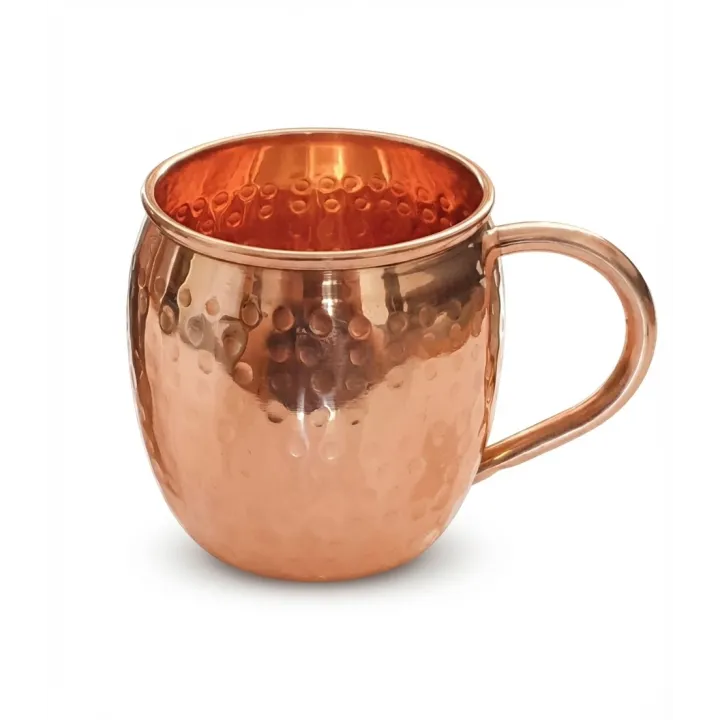 NDX Miedziany Kubek Tłoczony z Uchwytem 500 ml