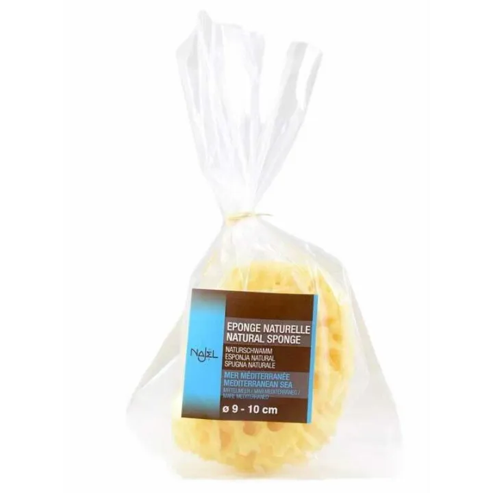 Najel Naturalna Gąbka z Morza Śródziemnego Honeycomb 9–10 cm