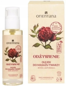 Orientana olejek do masażu twarzy odżywczy Róża 30 ml