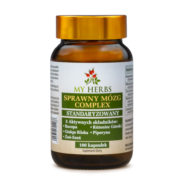 Sprawny Mózg Complex 100 kaps. My Herbs