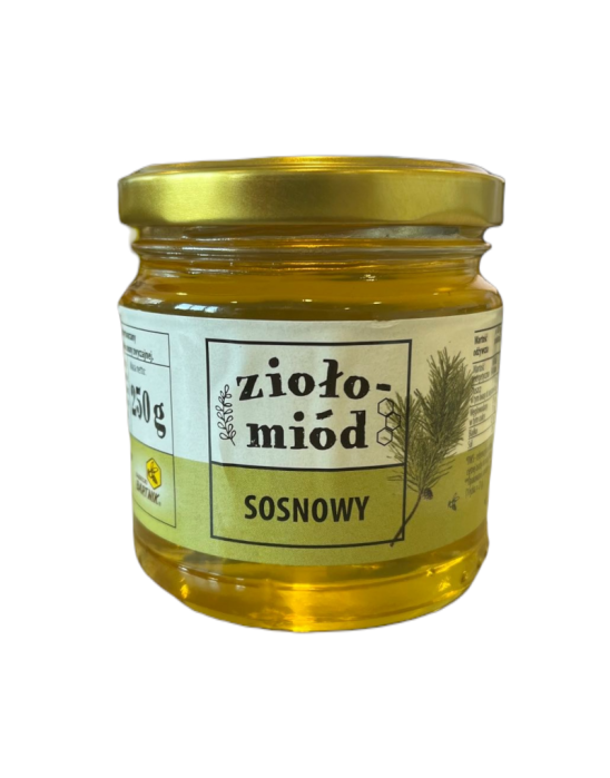 Ziołomiód sosnowy, 250 g Sądecki Bartnik