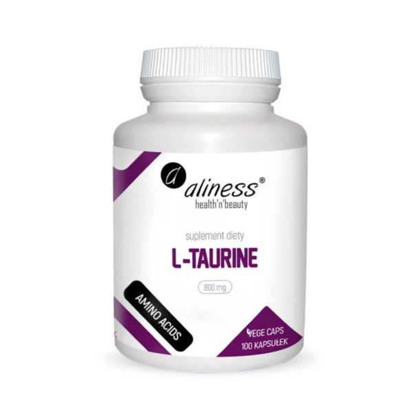 L-TAURINE 800mg 100kaps. ALINESS