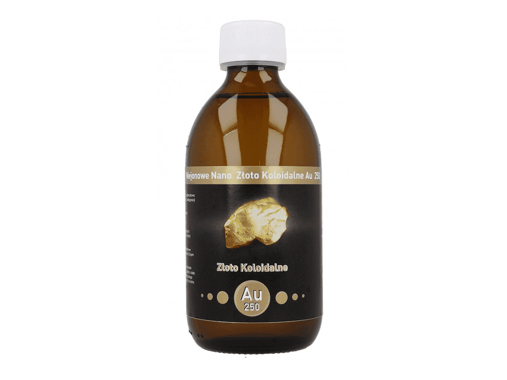 Koloidalne złoto 25 ppm 300 ml Vitacolloids
