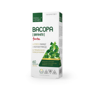 Medica Herbs Bacopa (Brahmi) Forte 250mg (60kaps)