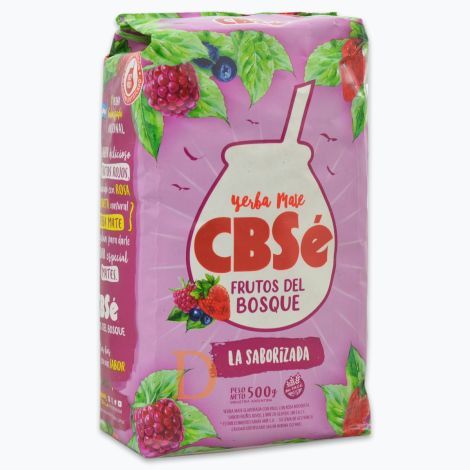 Yerba Mate CBSé Frutos del Bosque (owoce leśne) 500 g