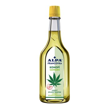 Francówka Konopie, roztwór spirytusowy, 160 ml Alpa