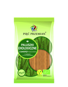 Pięć Przemian Paluszki ekologiczne z samopszy pełnoziarniste 45 g