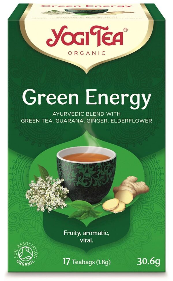 Yogi Tea Zielona Energia (Green Energy) herbata BIO 17 × 1,8 g