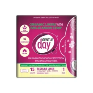 Gentle Day wkładki higieniczne z paskiem anionowym ECO 15 szt.