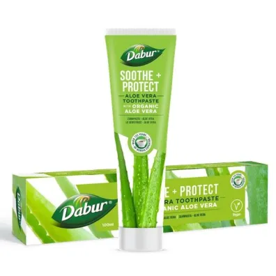 Dabur Pasta do zębów ukojenie + ochrona z aloesem 100 ml