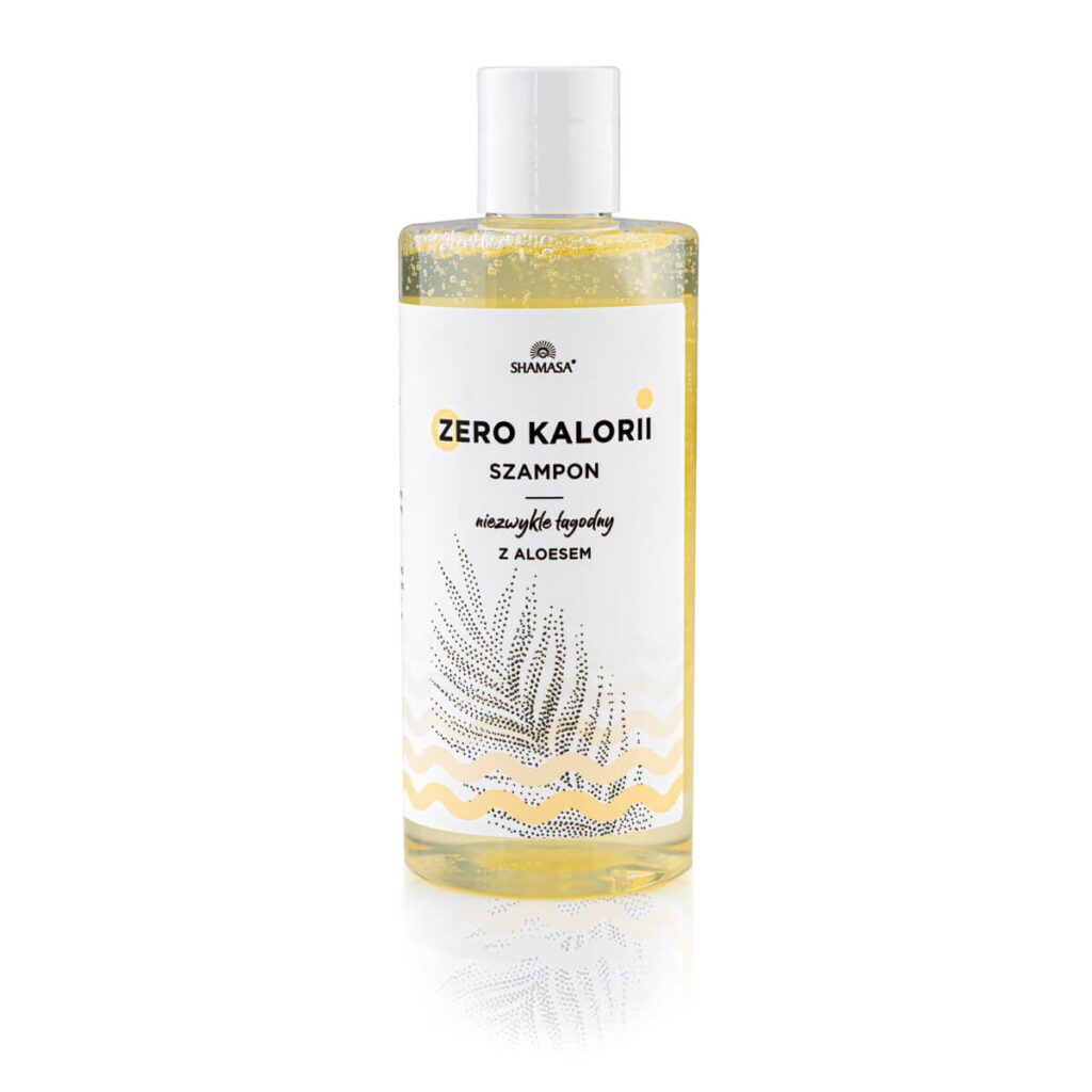 Szampon naturalny Zero Kalorii z aloesem, 300 ml Shamasa