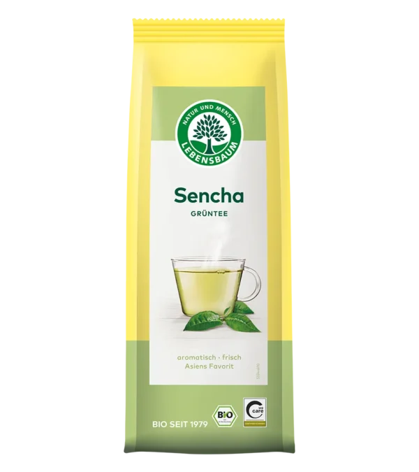 Lebensbaum Herbata zielona Sencha liściasta BIO 75 g