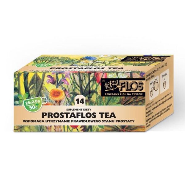 Hb Flos Prostaflos Tea 14 herbatka ziołowa – suplement diety, 20 saszetek
