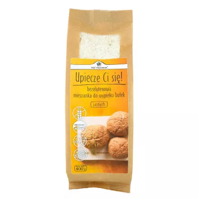 Pięć Przemian Mieszanka do wypieku bułek jasnych bezglutenowa 400 g