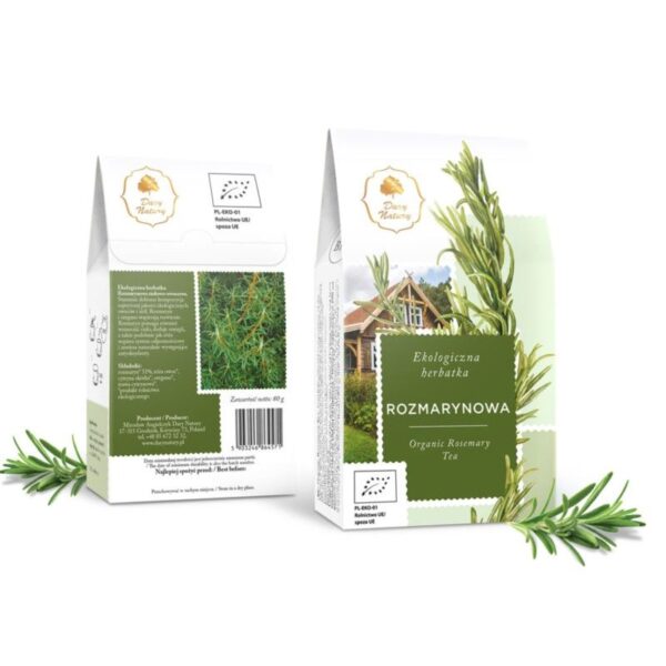 Dary Natury Herbatka Rozmarynowa EKO 80 g