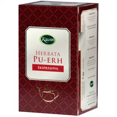 Kawon Herbata czerwona Pu-erh ekspresowa 20 x 2 g
