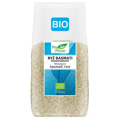 Bio Planet Ryż basmati pełnoziarnisty BIO 500 g