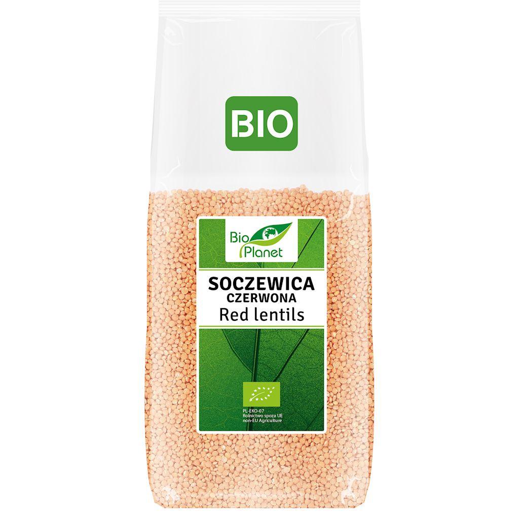 Soczewica czerwona BIO, 1 kg Bio Planet