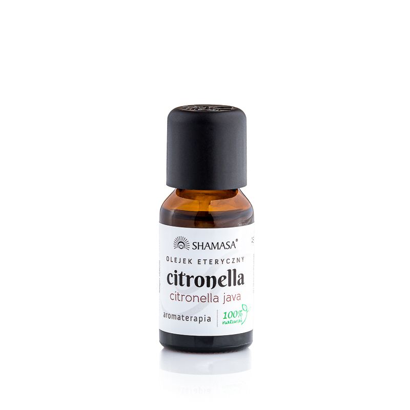 Citronella olejek eteryczny 100%, 15 ml Shamasa