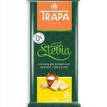 Trapa Czekolada biała ze stewią bez dodatku cukru 75 g