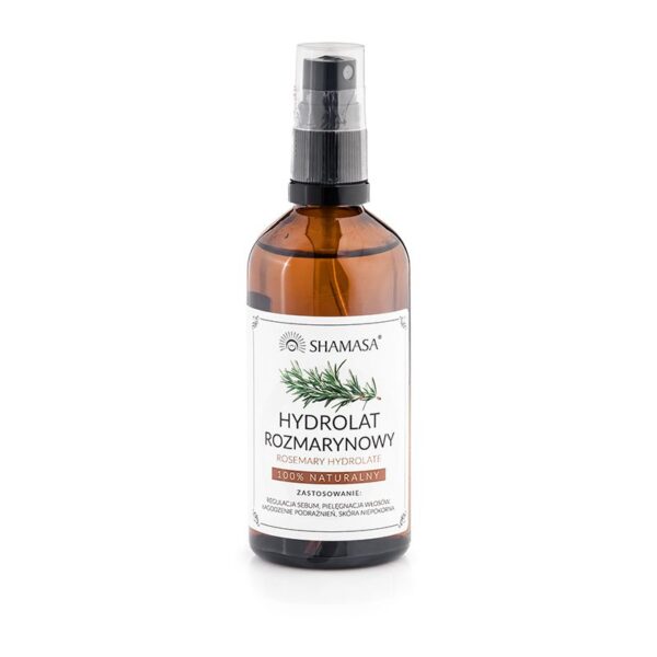 Shamasa Hydrolat rozmarynowy 100% naturalny 100 ml